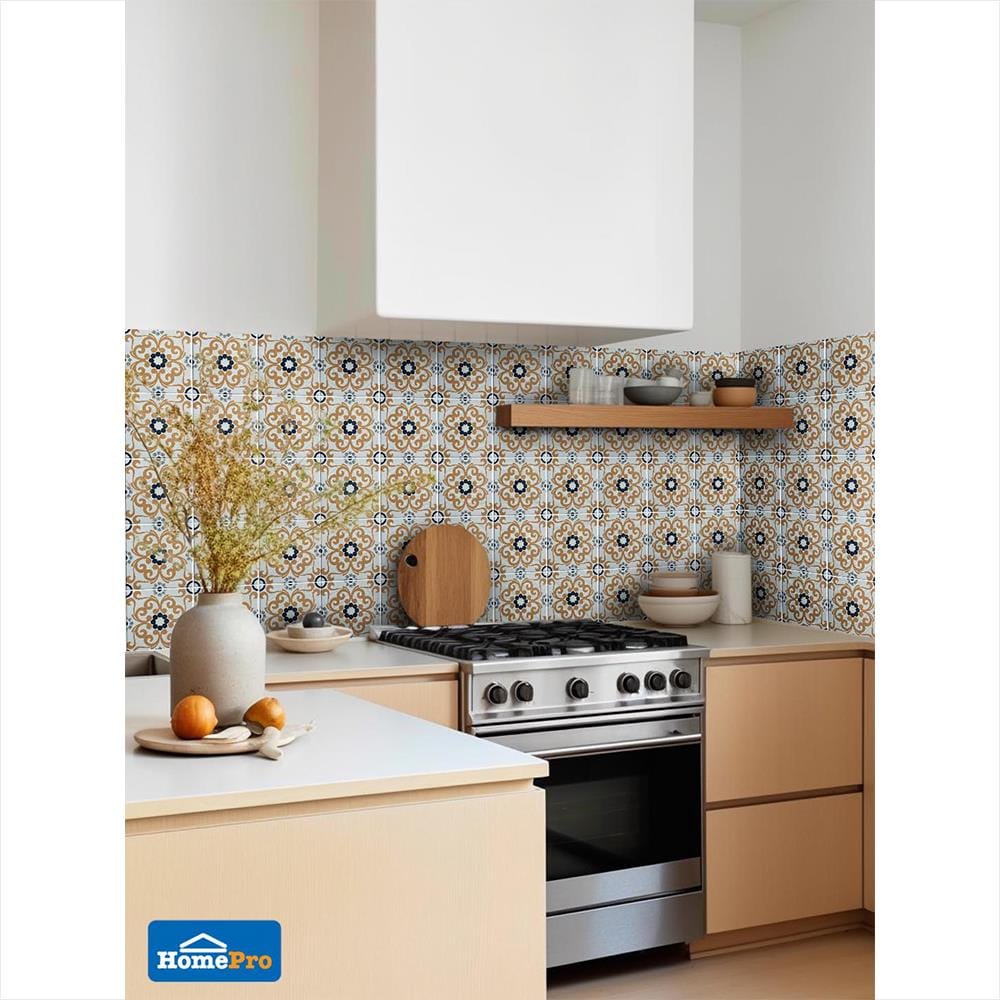 กระเบื้องพื้นพอร์ซเลน 20x20 ซม. TARA ปีราน่า มัลติคัลเลอร์ A 1 ตร.ม.