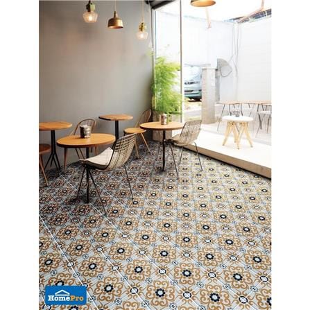 กระเบื้องพื้นพอร์ซเลน 20x20 ซม. TARA ปีราน่า มัลติคัลเลอร์ A 1 ตร.ม._7