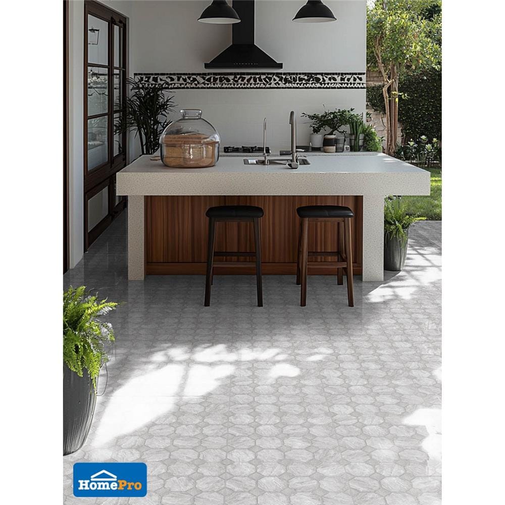 กระเบื้องพื้น 16x16 นิ้ว DURAGRES เบอเรตต้า เทาเข้ม A 0.96 ตร.ม.