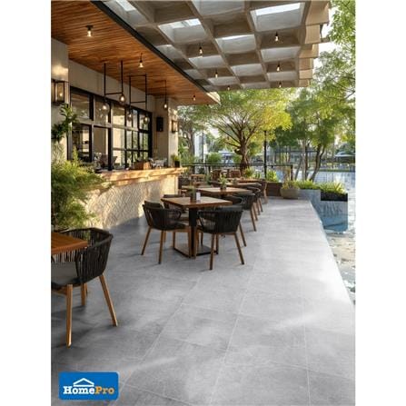 กระเบื้องพื้น 16x16 นิ้ว DURAGRES โรเตอร์ เทา A 0.96 ตร.ม._4