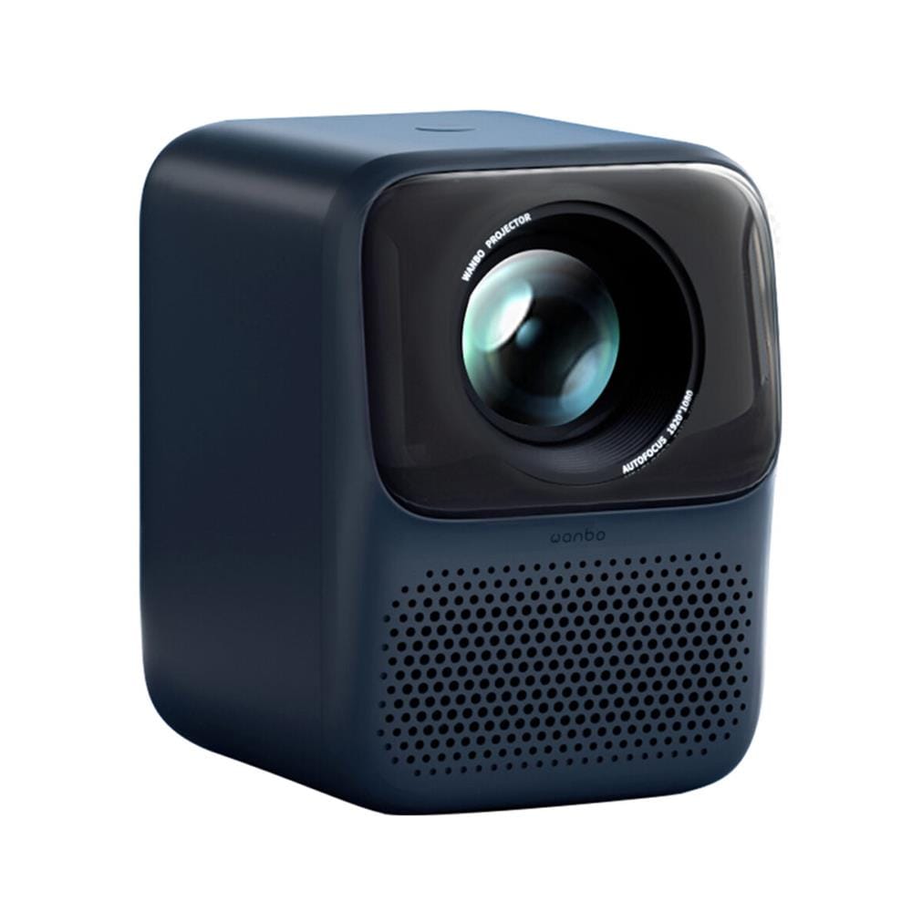 โปรเจคเตอร์ WANBO T2 MAX สีน้ำเงิน
