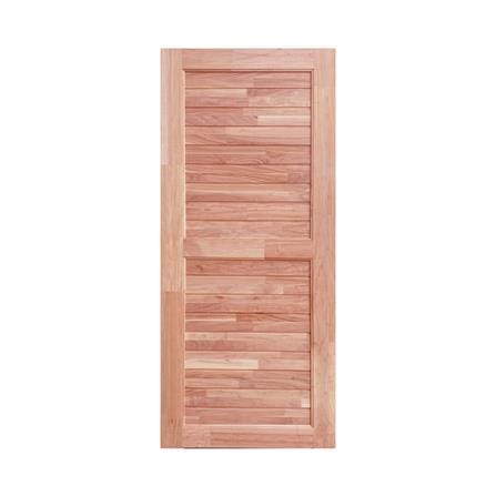 ประตูไม้ดูริโอ ไม่เจาะลูกบิด MODERN DOORS CE-25 90x200 ซม. สีธรรมชาติ_0