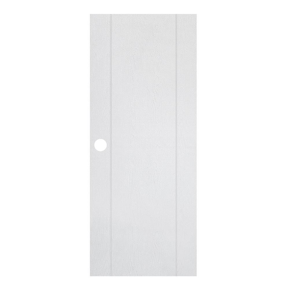 ประตูภายใน UPVC MODERNWOOD MWIR20 80X200 ซม. สีขาว เจาะลูกบิด