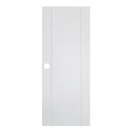 ประตูภายนอก UPVC MODERNWOOD MWNR20 80x200 ซม. สีขาว เจาะลูกบิด_0