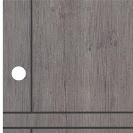 ประตูภายใน UPVC MODERNWOOD LMWNR10 80X200 ซม. สีเกรย์โอ๊ค เจาะลูกบิด_2