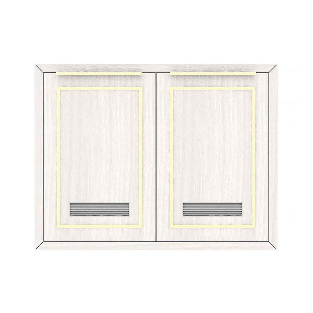 บานซิงค์คู่ช่องระบาย STARMARK KYLIE 86x66 ซม. สีครีม V1