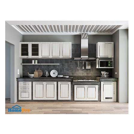 บานซิงค์คู่ช่องระบาย STARMARK KYLIE 86x66 ซม. สีครีม V1_2