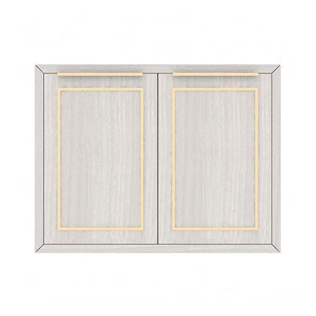 บานซิงค์คู่ STARMARK KYLIE 80x60 ซม. สีครีม V1