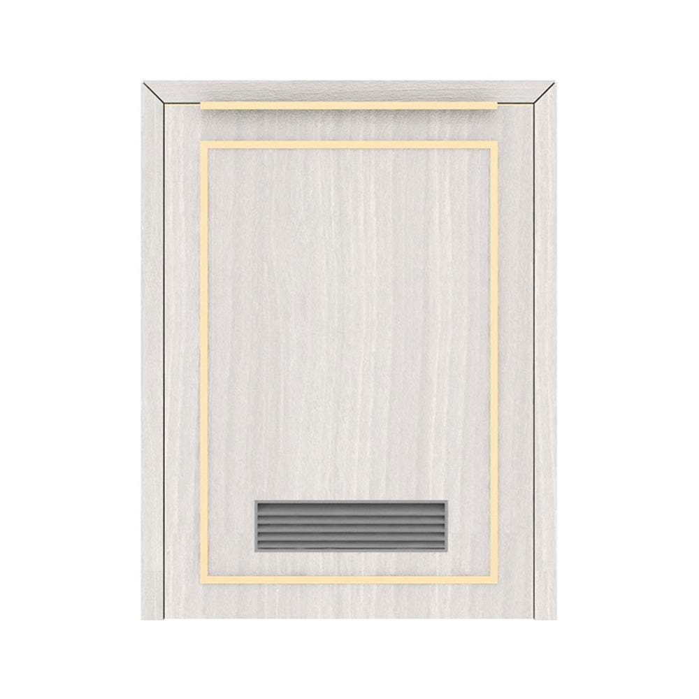 บานถังแก๊สเปิดขวา STARMARK KYLIE 50x70 ซม. V1 สีครีม