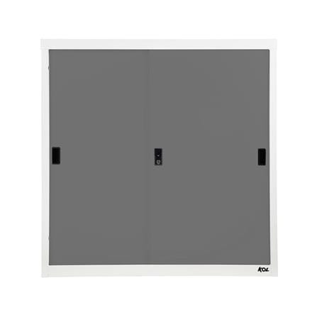 ตู้เหล็กบานเลื่อนทึบ KOL KOD-3 G1 สีเทา_0