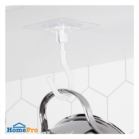 ตะขอแขวนใหญ่ DEHUB VOH13D-CW70 2 ชิ้น สีขาว_1