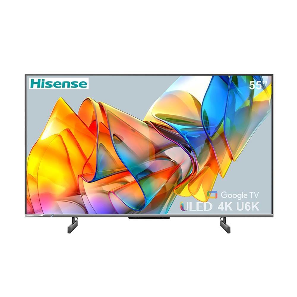 ทีวีคิวแอลอีดี 55 นิ้ว HISENSE (4K, QLED, GOOGLE TV) 55U6K