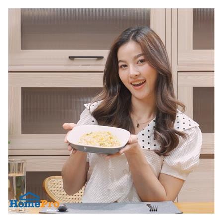 จานเหลี่ยม PORCELAIN 7.75 นิ้ว KECH BRIGHT SKY_4