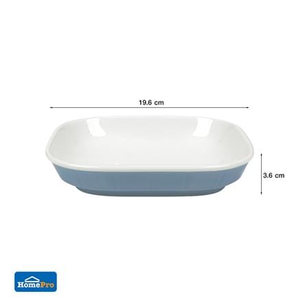 จานเหลี่ยม PORCELAIN 7.75 นิ้ว KECH BRIGHT SKY_6