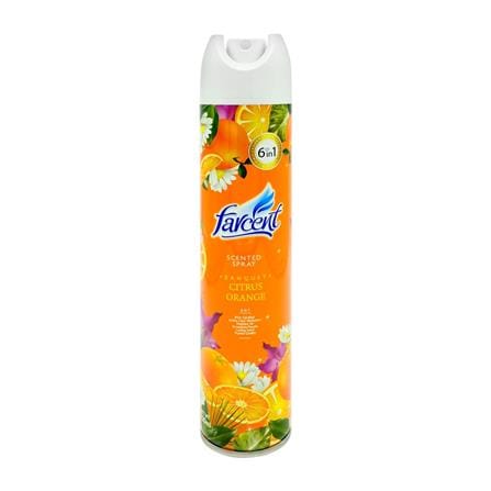 สเปรย์ปรับอากาศ FARCENT 320 มล. CITRUS ORANGE