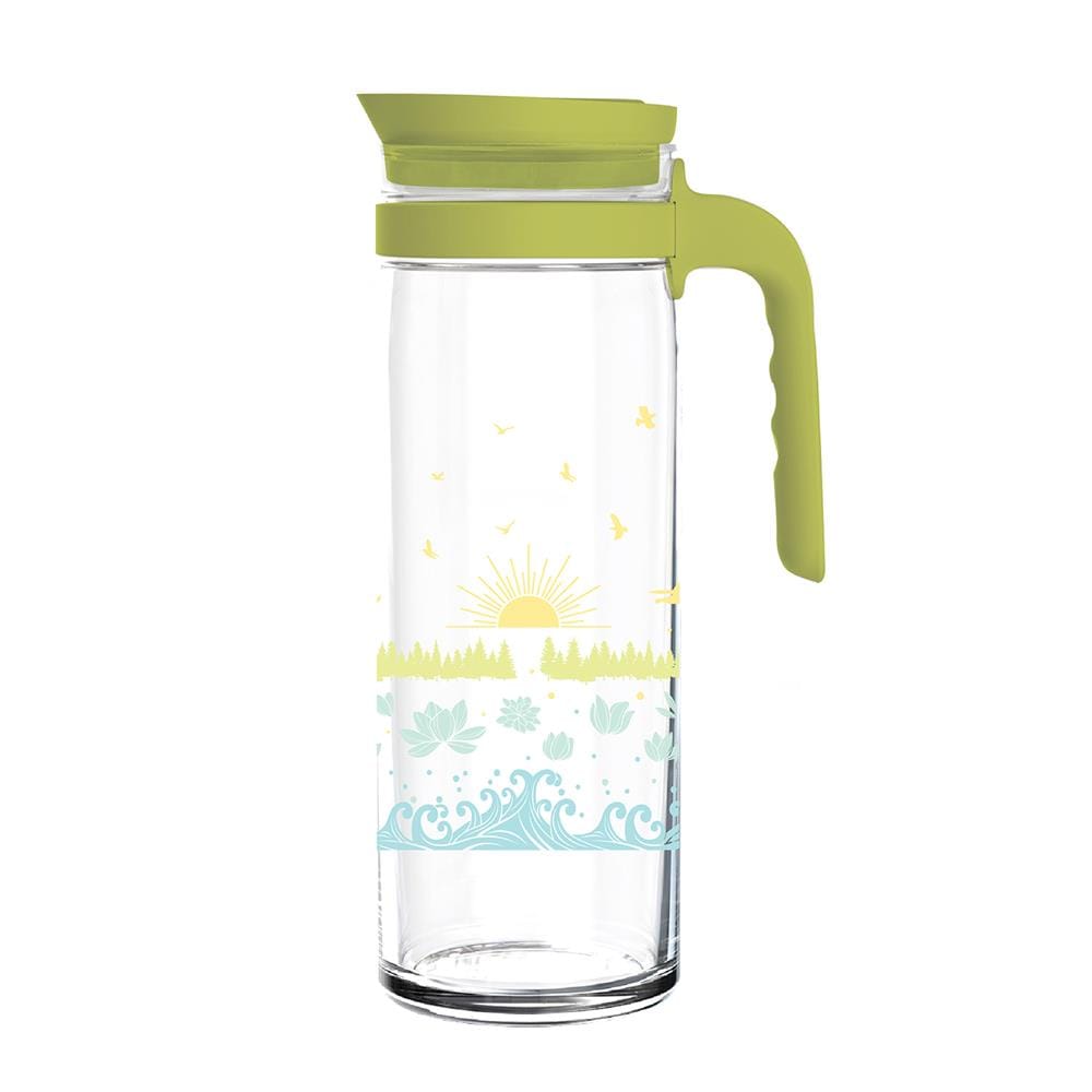 เหยือกน้ำแก้ว OCEAN GLASS LET'S TRAVEL ENJOY TRIP 1,265 มล.