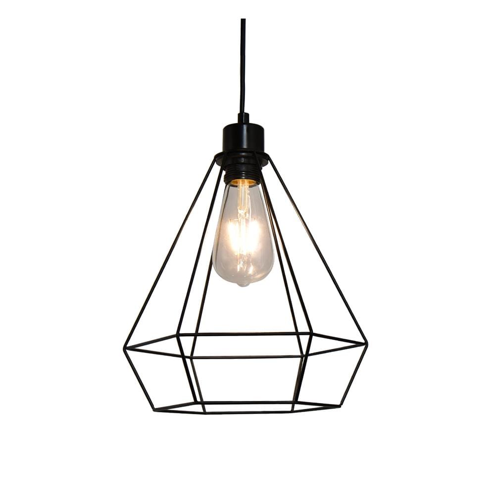 ไฟช่อ CARINI P221952 สีดำ 1 หัว