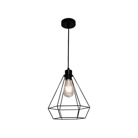 ไฟช่อ CARINI P221952 สีดำ 1 หัว_0