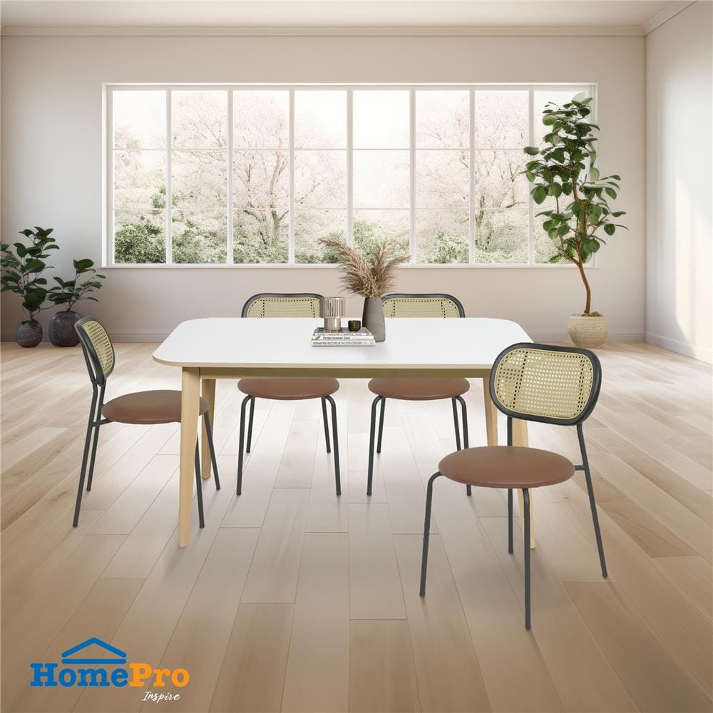เก้าอี้ห้องอาหาร FURDINI RIZZO สีน้ำตาล