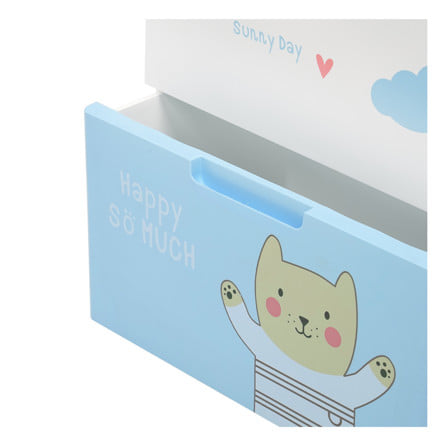 ตู้ลิ้นชัก 4 ชั้น STACKO A58 TINY 58x38x109 ซม. สีขาว/ฟ้า_5