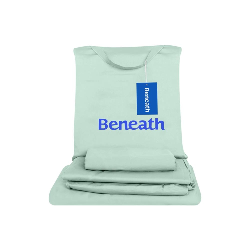 ชุดผ้าปูที่นอน 6 ฟุต 4 ชิ้น BENEATH PEPERMINT สีเขียว