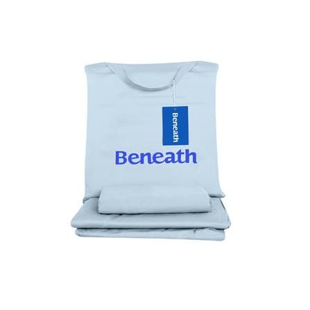 ชุดผ้าปูที่นอน 6 ฟุต 3 ชิ้น BENEATH LIGHT BLUE สีฟ้า_6