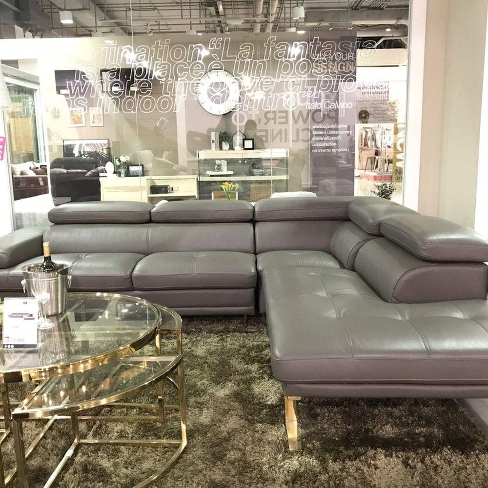 โซฟาเข้ามุมขวา SB FURNITURE FURAMA 19138406 สีเทา