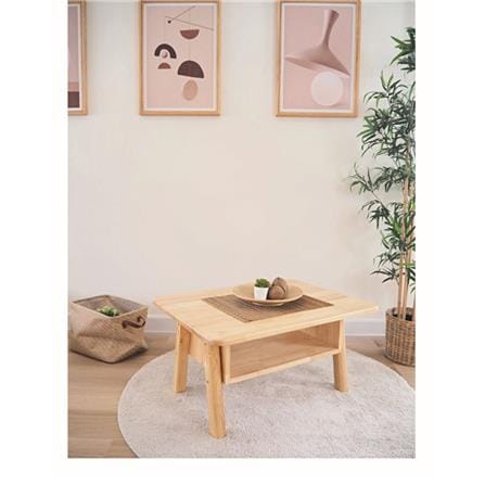 โต๊ะกลาง BAAN FURNITURE ODIN 80 ซม. สีไม้ธรรมชาติ_2