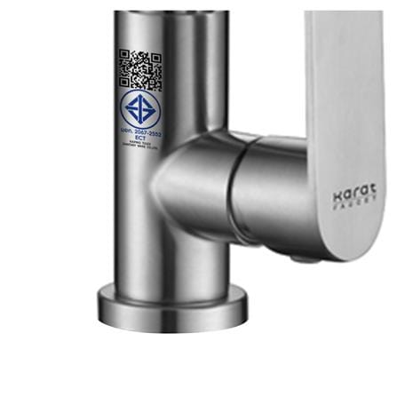 ก๊อกซิงค์เดี่ยวเคาน์เตอร์ KARAT FAUCET KF-49-911-63 สีเงิน_2