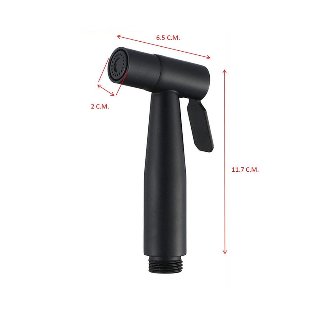 สายฉีดชำระสเตนเลสครบชุด HOEN HOME-112B(T) สีดำ