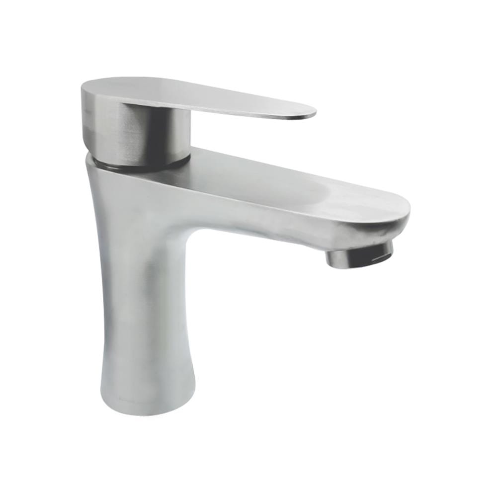 ก๊อกอ่างล้างหน้าเดี่ยว HOEN LS-2101(T) สีสเตนเลส