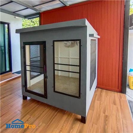 บ้านหมา บ้านแมว T.C. DOGHOUSE 14 MODERN 120X150X160 ซม._3