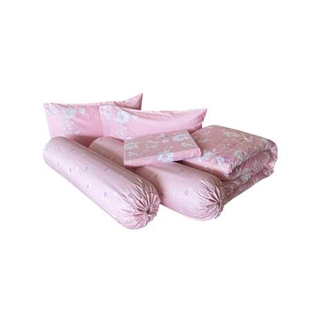 ชุดผ้าปูที่นอน 6 ฟุต 6 ชิ้น STEVENS COTTON FRESH SATTEN MC47_1