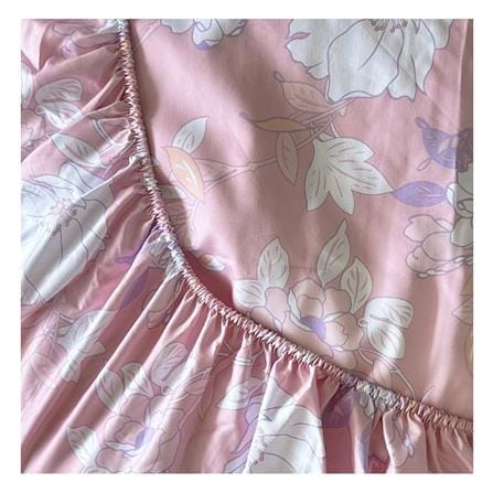ชุดผ้าปูที่นอน 6 ฟุต 6 ชิ้น STEVENS COTTON FRESH SATTEN MC47_2