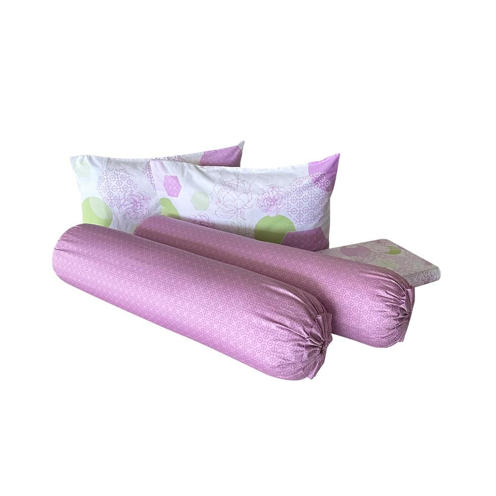 ชุดผ้าปูที่นอน 6 ฟุต 5 ชิ้น STEVENS COTTON FRESH SATTEN CR49