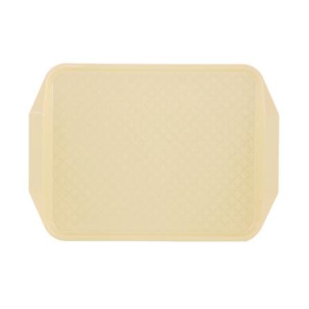 ถาดพลาสติกมีหูจับ SUPERWARE TR-03 43x31x3.5 ซม. สีครีม_1