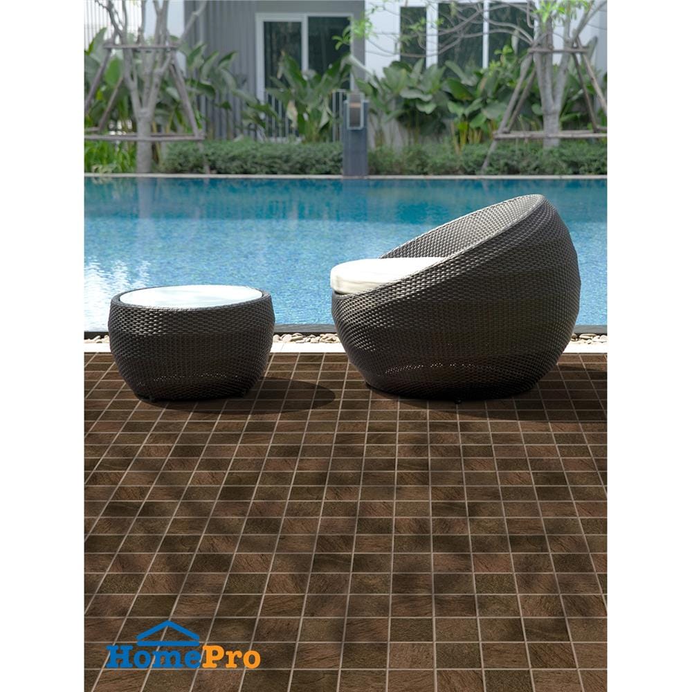 กระเบื้องตกแต่งพอร์ซเลน 10x10 ซม. COTTO มิซโซรี่ รอสโซ แมท 0.8 ตร.ม.