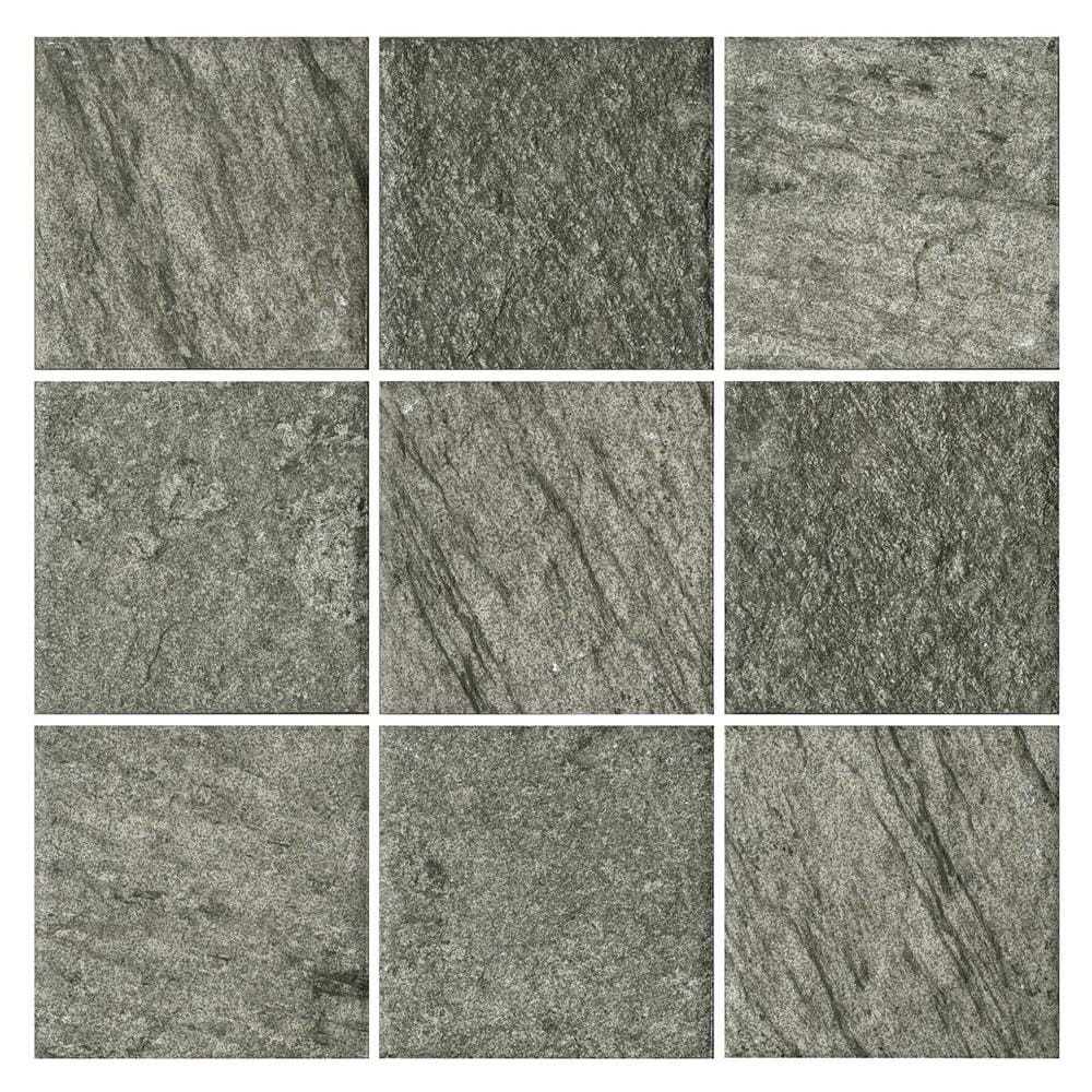 กระเบื้องตกแต่งพอร์ซเลน 10x10 ซม. COTTO มิซโซรี่ กริจิโอ้ แมท 0.8 ตร.ม.
