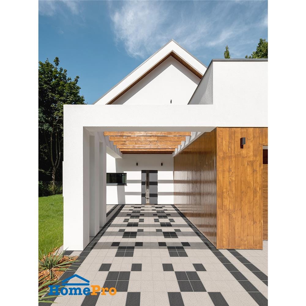 กระเบื้องตกแต่งพอร์ซเลน 8x8 นิ้ว COTTO คาซ่าสโตน ครีม 0.8 ตร.ม.