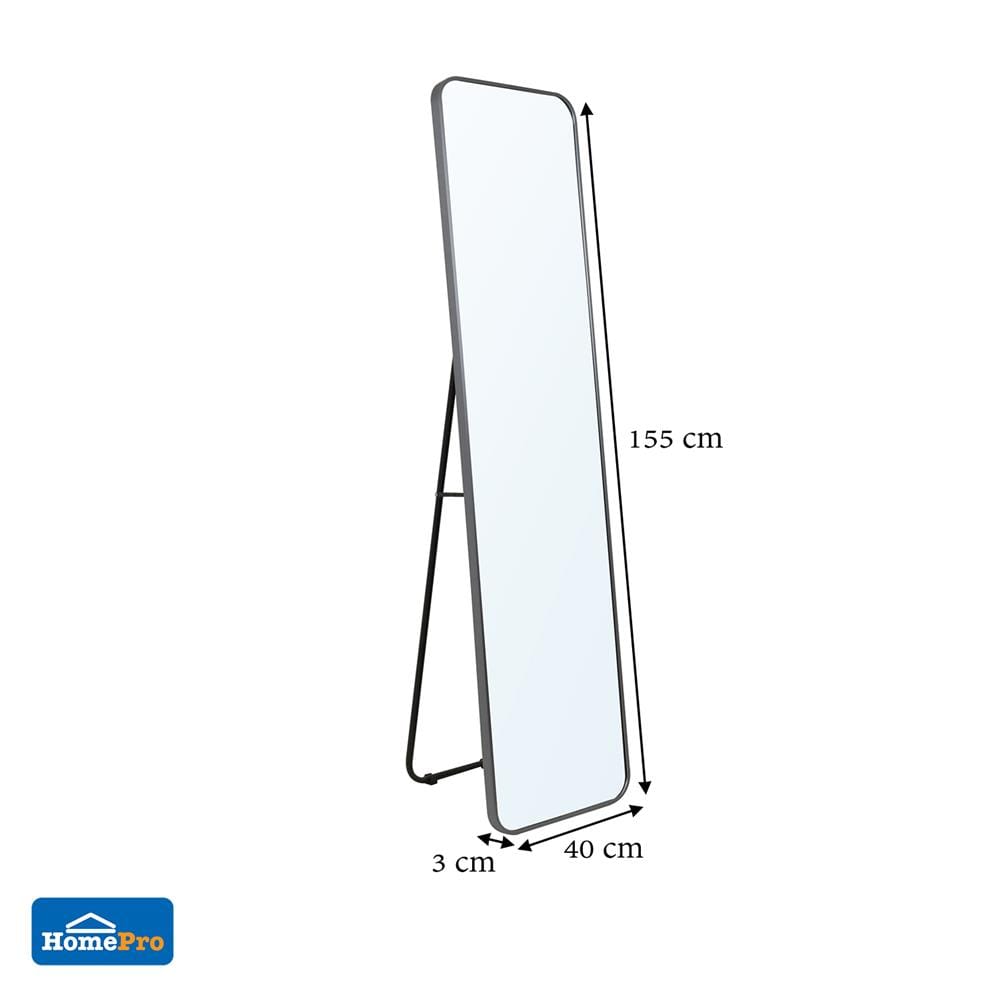 กระจกยาวตั้งพื้น-ติดผนัง MOYA HP-2023-G 40X155 ซม.