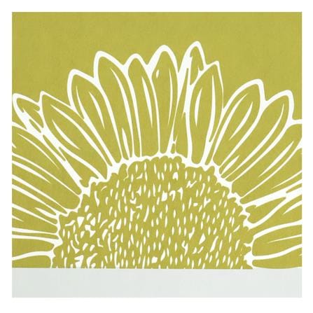 แผ่นรองจานกระดาษ KECH SUNFLOWER สีเหลือง_3