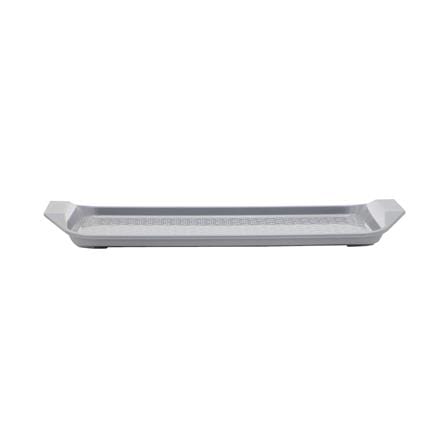 ถาดพลาสติกมีหูจับ SUPERWARE TR-03 43x31x3.5 ซม. สีเทา