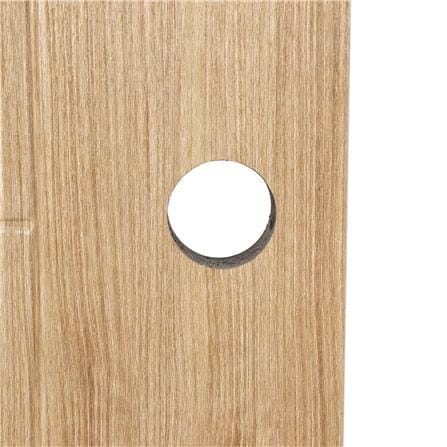 ประตูภายใน UPVC PARAZZO PUV03 90X200 ซม. สีลาเต้ เจาะลูกบิด_2