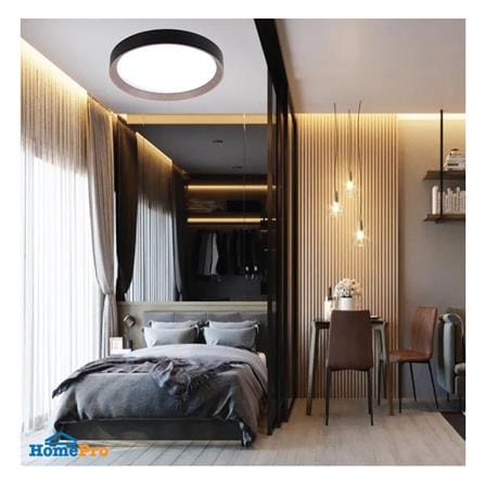 ไฟเพดาน LED SYLVANIA OVALO LOFT CCT 14 นิ้ว 36 วัตต์ DAYLIGHT/COOL WHITE/WARM WHITE สีขาว/น้ำตาล_6