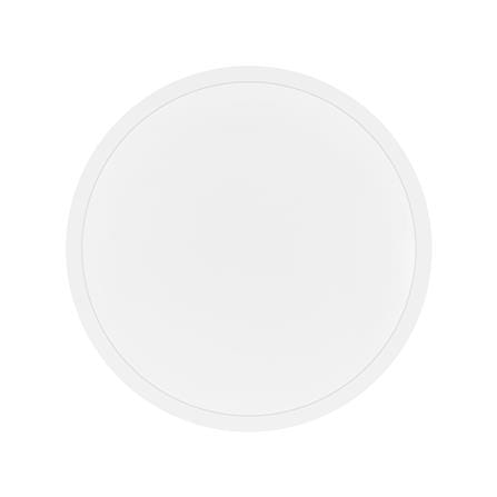 ไฟเพดาน LED SYLVANIA OVALO ECO ACRYLIC GLOSSY SILVER RING 15 นิ้ว 36 วัตต์ DAYLIGHT สีขาว
