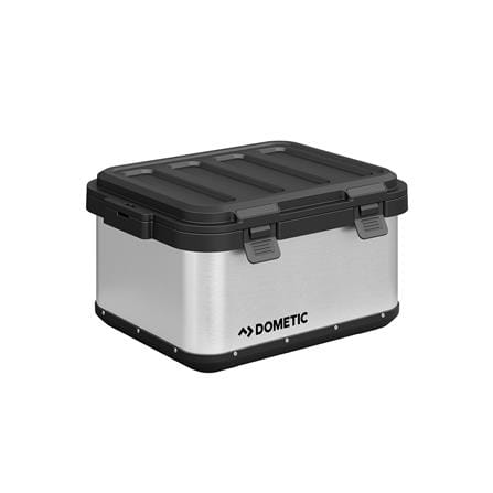 กล่องเก็บของแคมป์ปิ้ง DOMETIC GO HARD STORAGE 50 ลิตร สีเงิน/ดำ_0