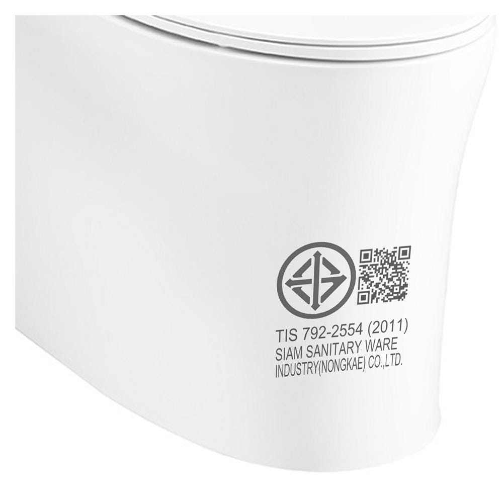 สุขภัณฑ์ 1 ชิ้น COTTO C105617 วิสต้า 4.8 ลิตร สีขาว
