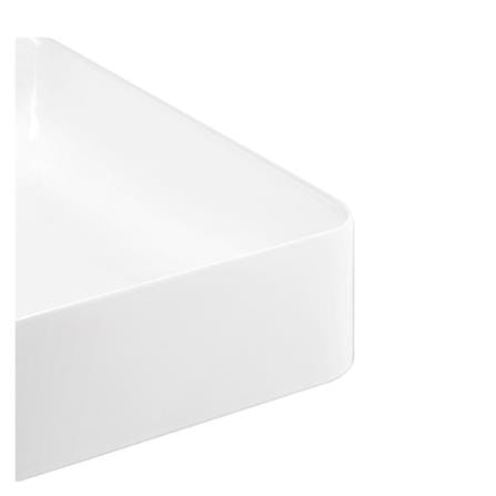 อ่างล้างหน้าวางบนเคาน์เตอร์ COTTO C00341MWH สีขาว_2