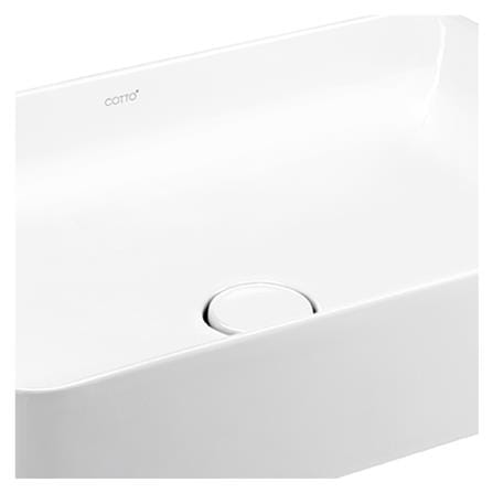 อ่างล้างหน้าวางบน COTTO C00342MWH สีขาว_1
