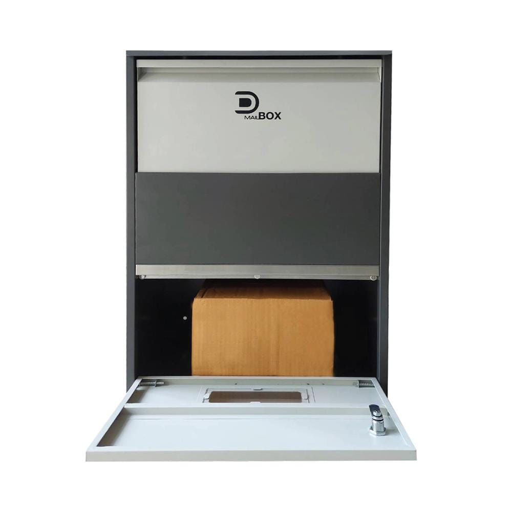 ตู้รับพัสดุ D MAIL BOX CASE SIZE L สีเทา